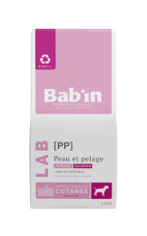 BAB'IN LAB JUNIOR PEAU & PELAGE SAUMON (tte race) 12 KG