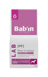 BAB'IN LAB MINI ADULTE PEAU & PELAGE SAUMON 6 KG