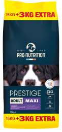 PRESTIGE CHIEN ADULT MAXI 15KG + 3KG