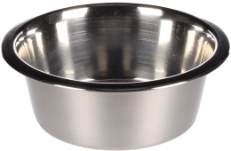 Gamelle pour la nourriture et l'eau Baldwin Rond Argent