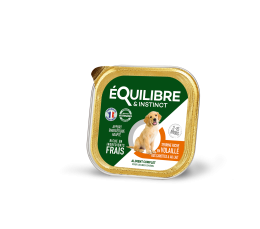 Pâtées riches en volaille & aux carottes pour CHIOT