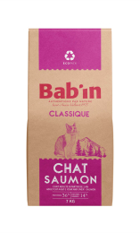 BAB'IN CLASSIQUE CHAT ADULTE SAUMON 7 KG