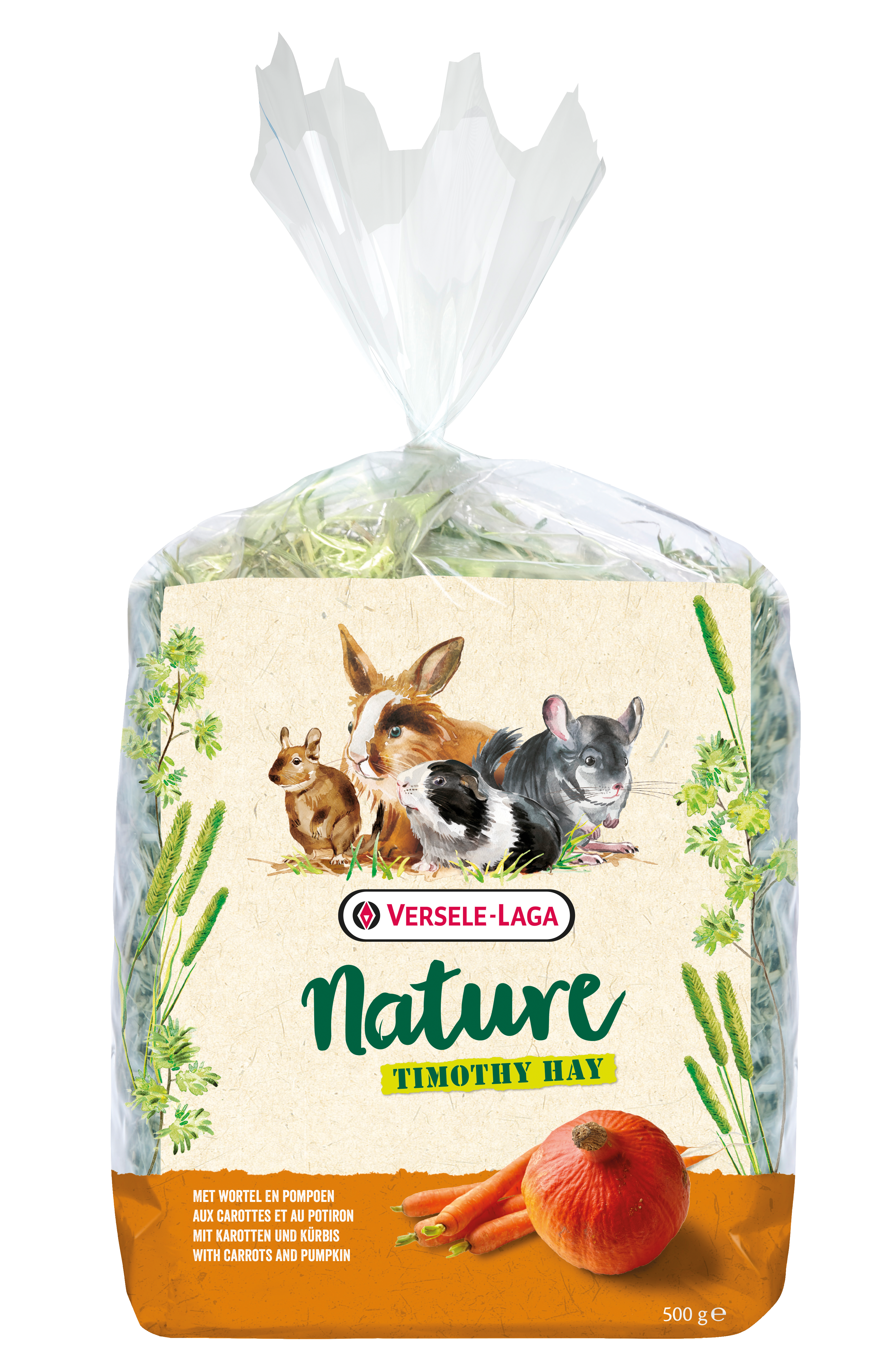 Nature Timothy Hay Carrot & Pumpkin 500 g