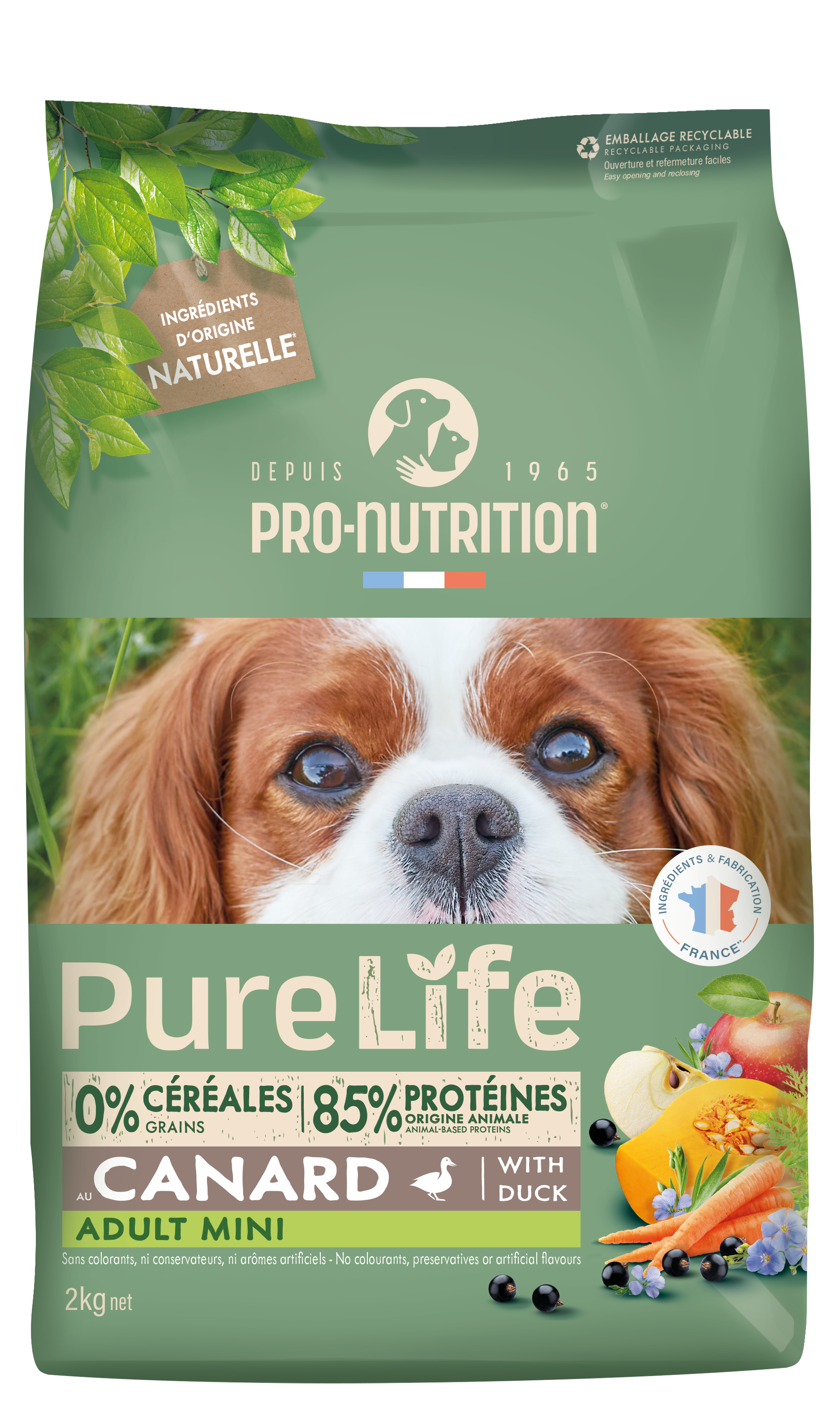 Pure Life chien Adult Mini 2kg