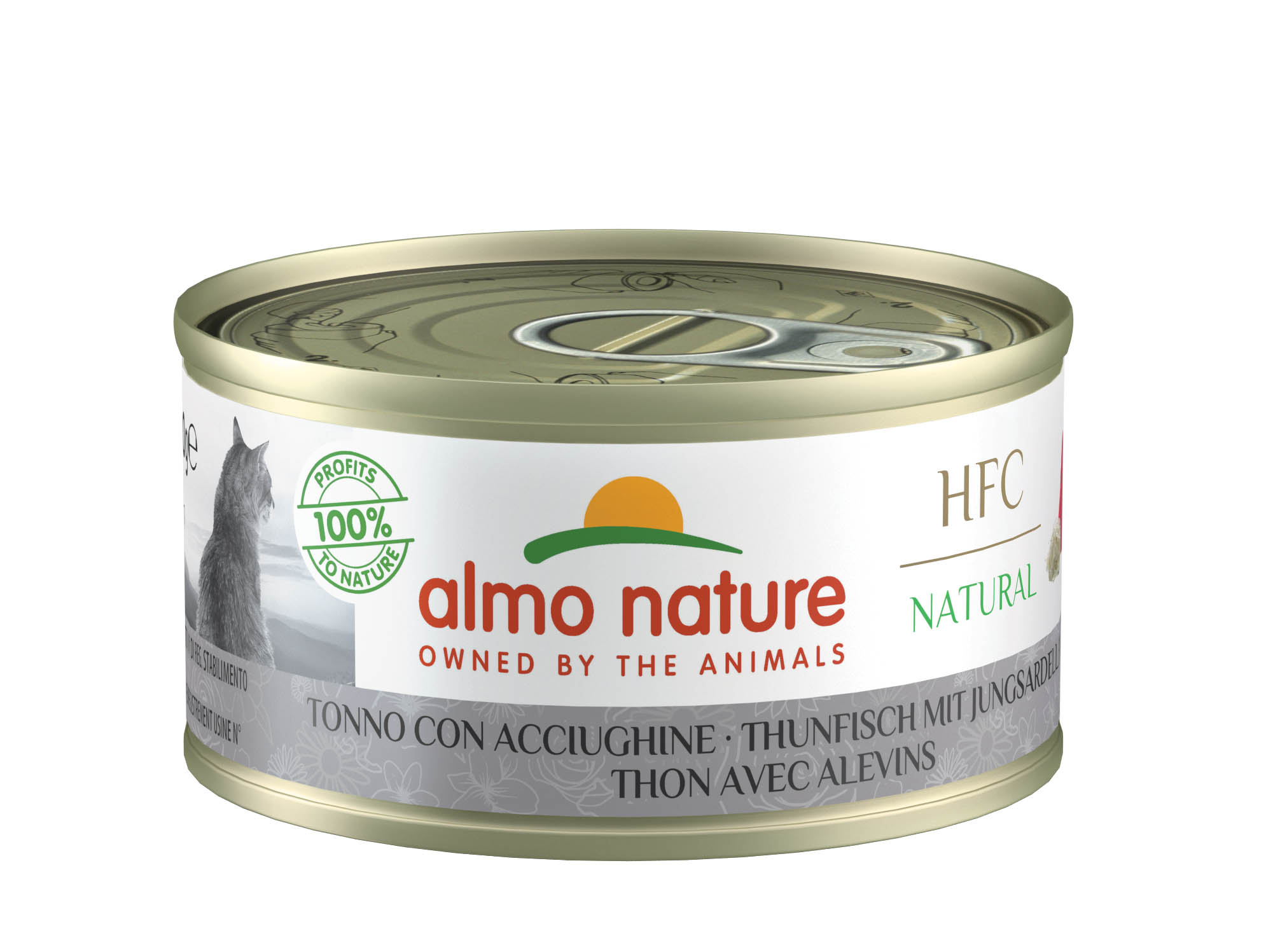 Almo Nature Hfc Natural Thon Et Alevins Boîte 70 Gr