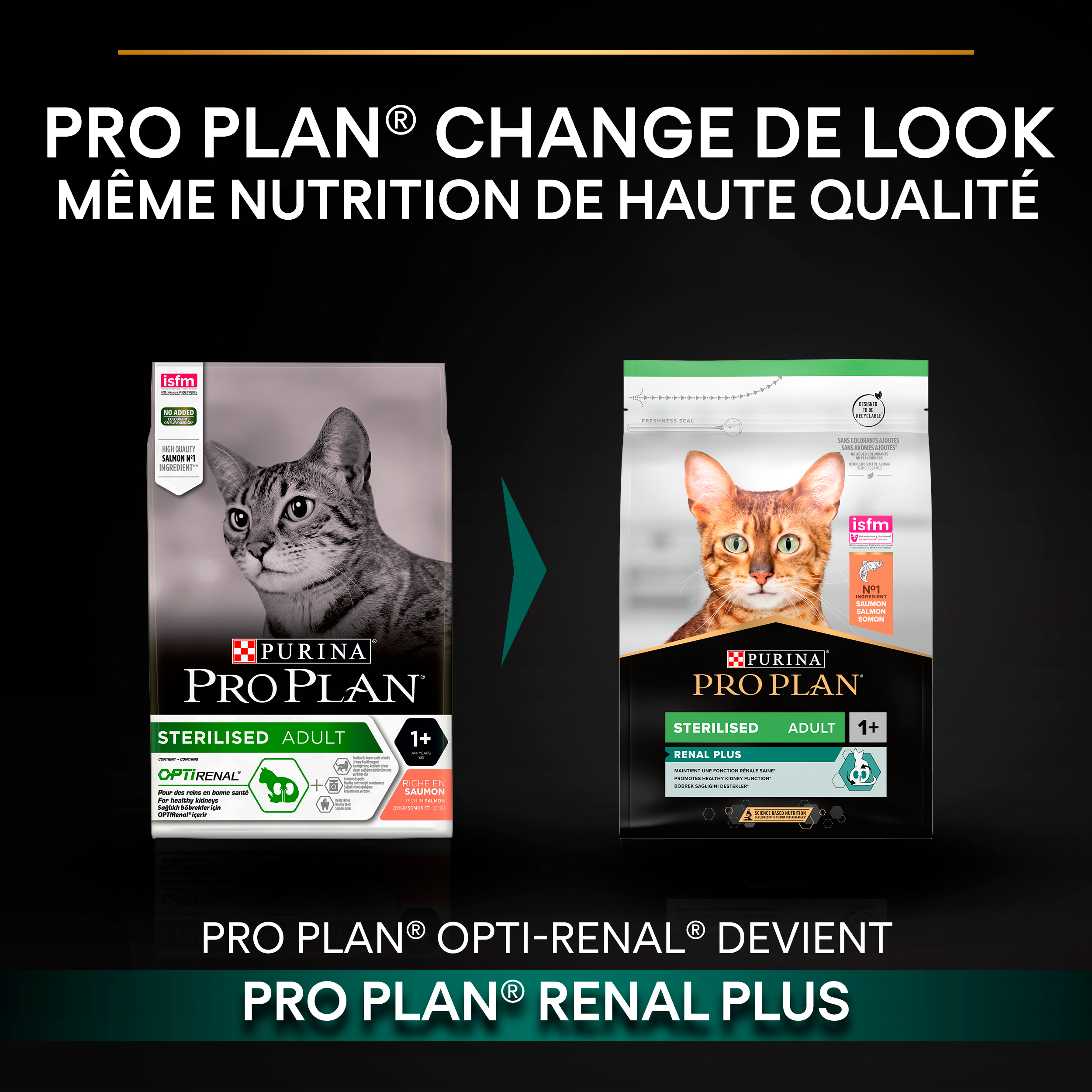 Pro Plan Sterilised Adult RENAL PLUS Saumon 3kg