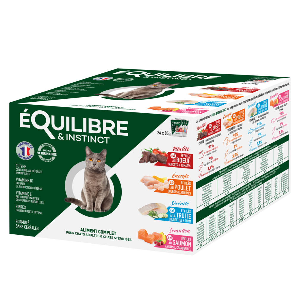 Multipack d'effilés pour CHAT STÉRILISÉ