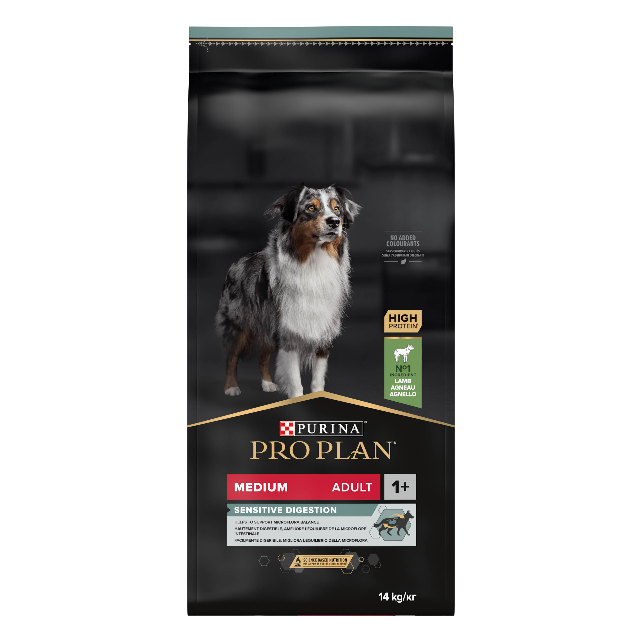 PRO PLAN Chien Medium Adult Sensitive Digestion Agneau 14KG