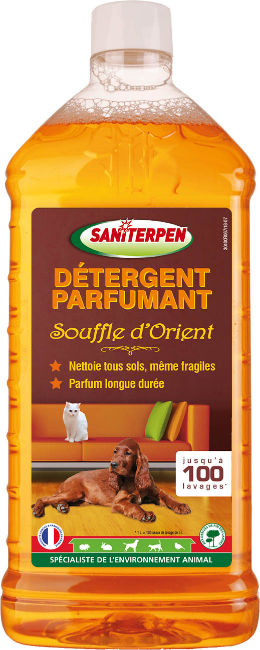 SANITERPEN Détergent Parfumant Souffle D'Orient 1L
