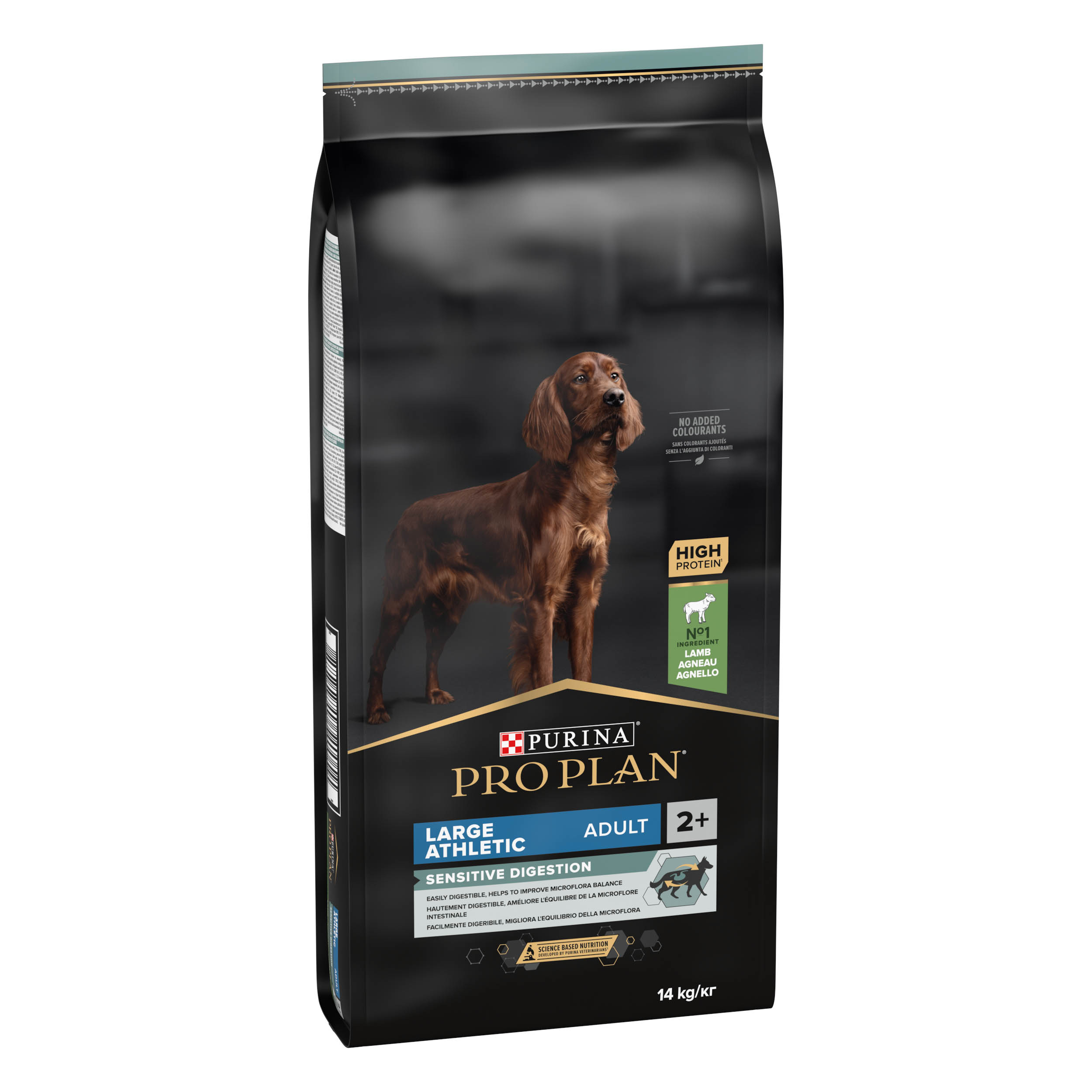 PRO PLAN Chien Large Adult Athletic Sensitive Digestion Agneau 14KG