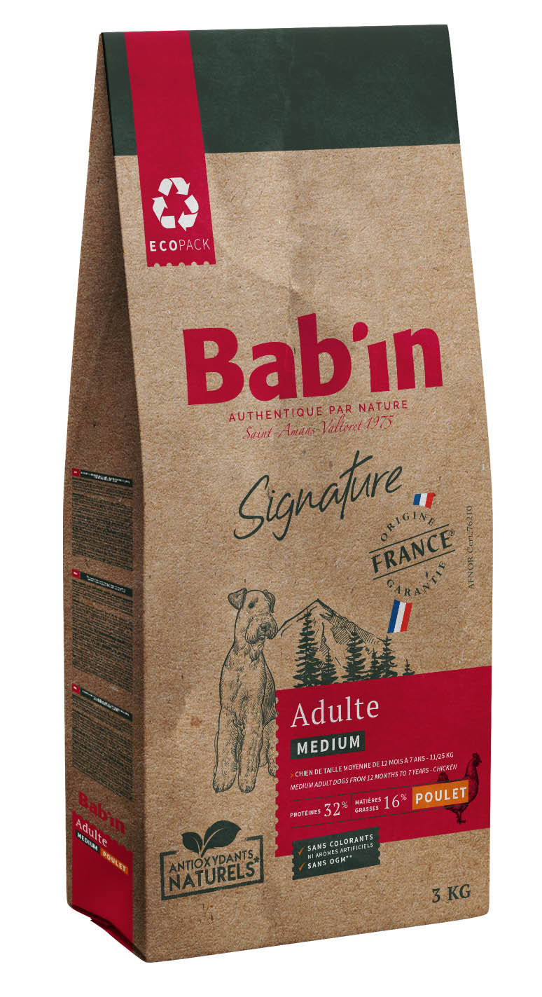BAB'IN SIGNATURE MEDIUM ADULTE 3 KG
