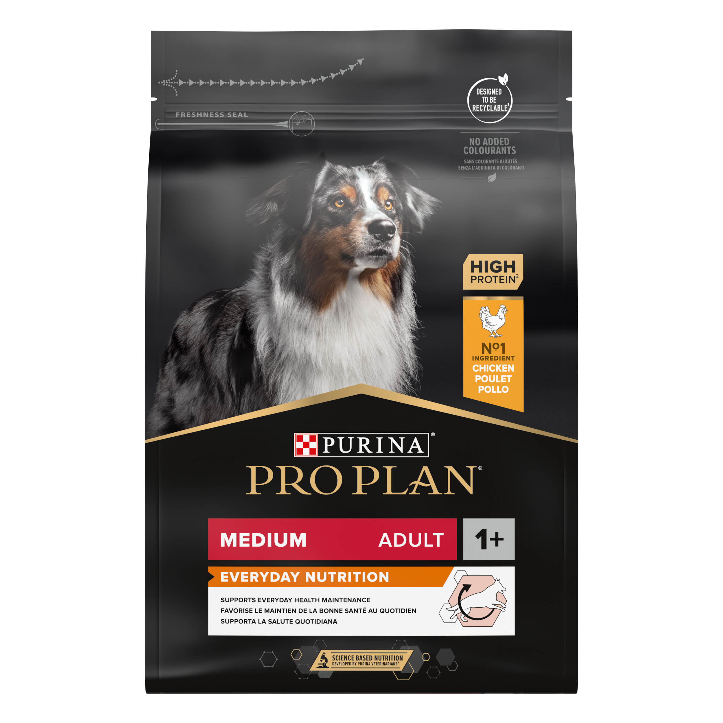 PRO PLAN Chien Medium Adulte Everyday Nutrition Poulet 3KG