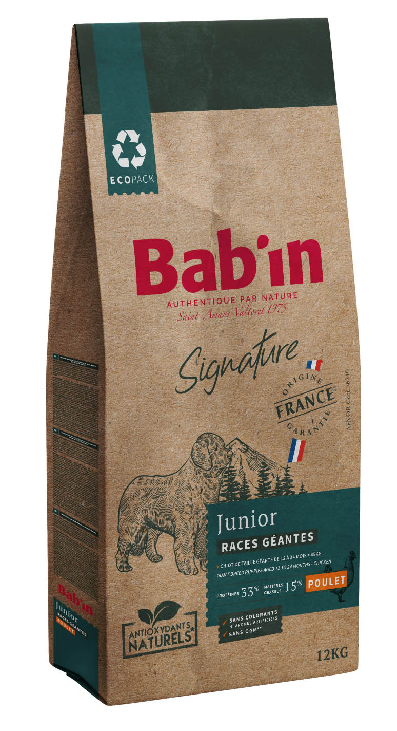 BAB'IN SIGNATURE RACES GEANTES JUNIOR 12 KG 