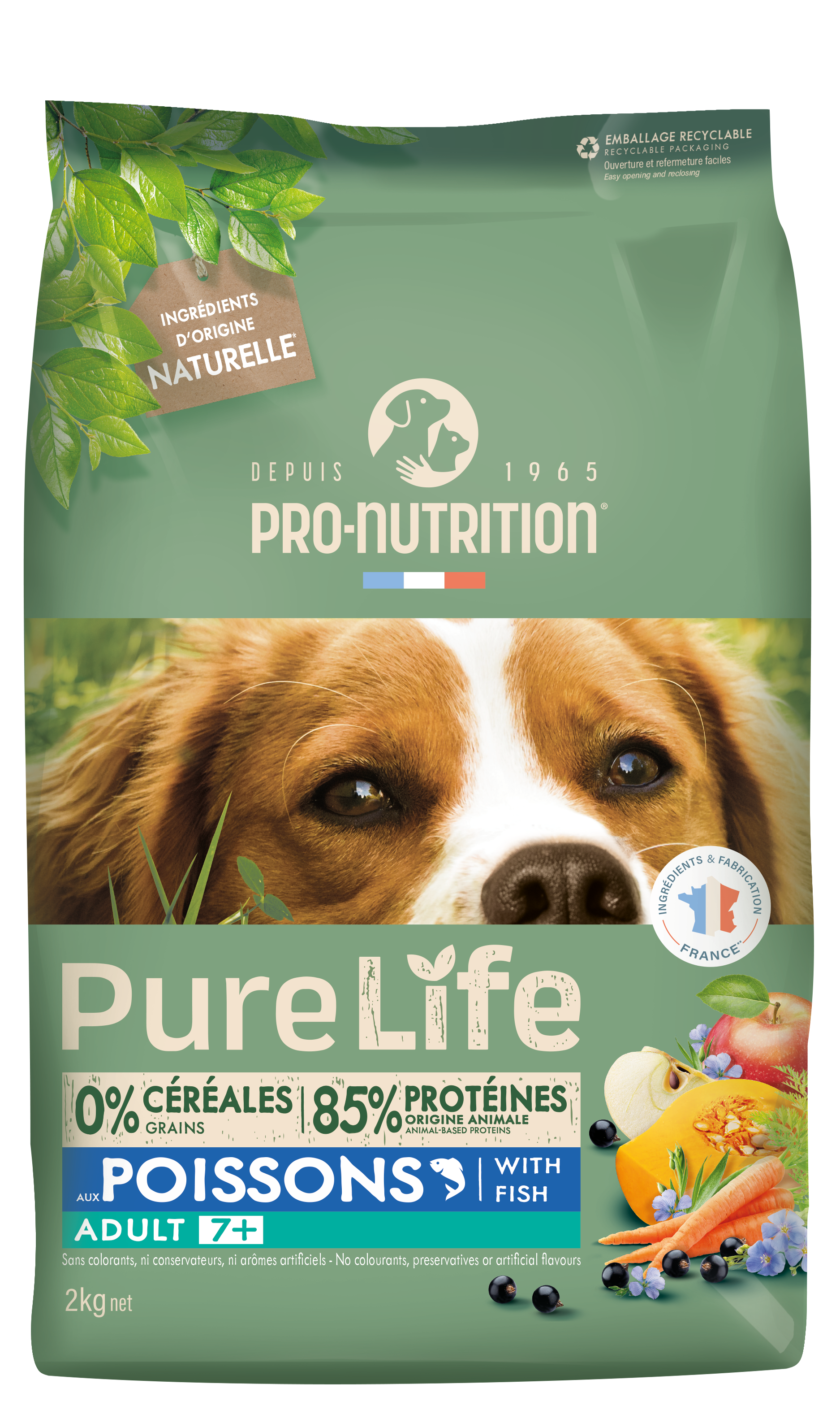 Pure Life chien 7+ Adult 2kg