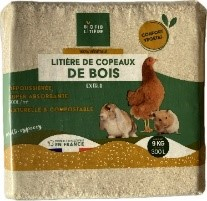 Litière Zen'lit Copeaux Bois Extra 9kg