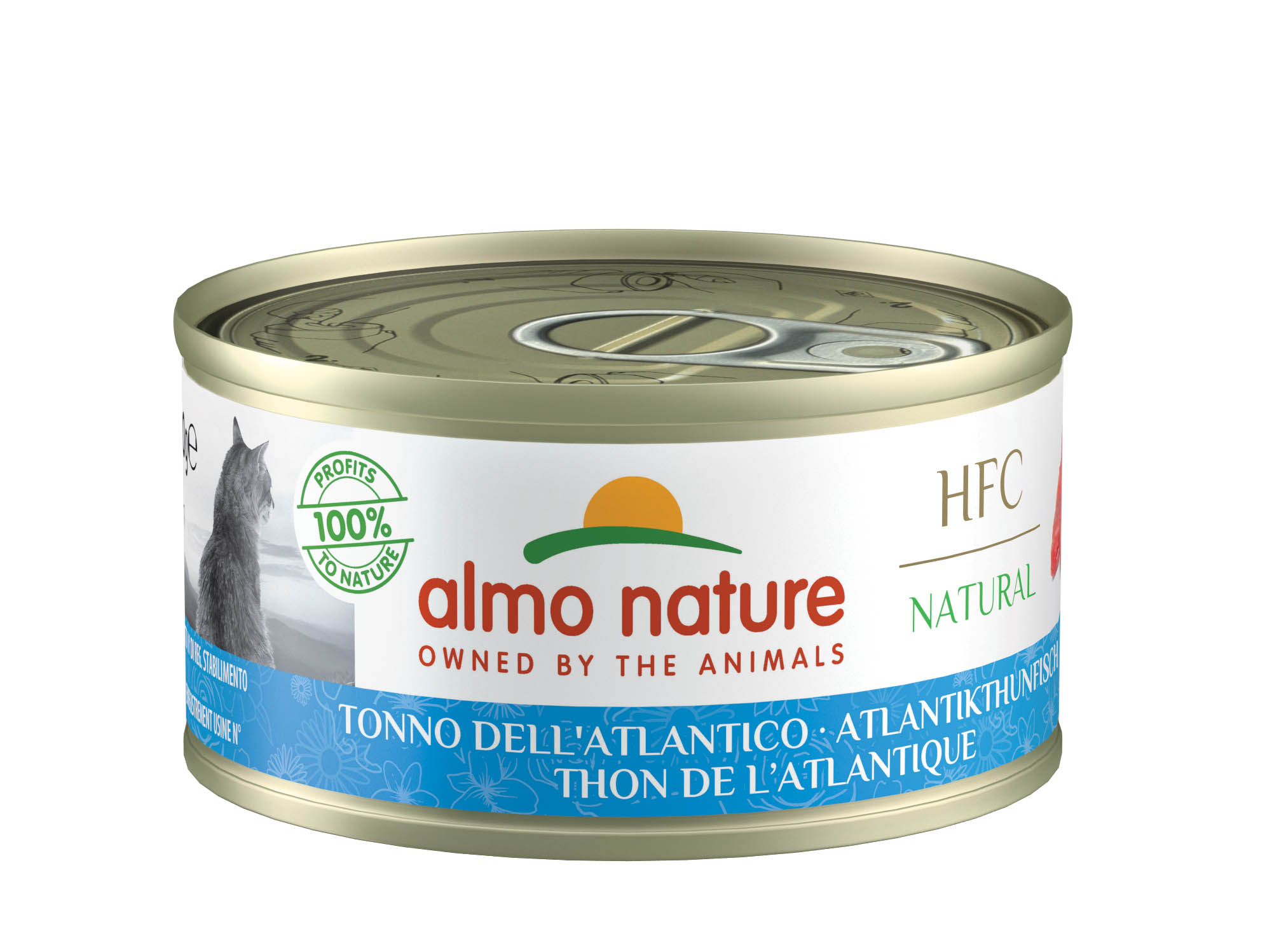 Almo Nature Hfc Natural Thon De L'Atlantique Boîte 70 Gr