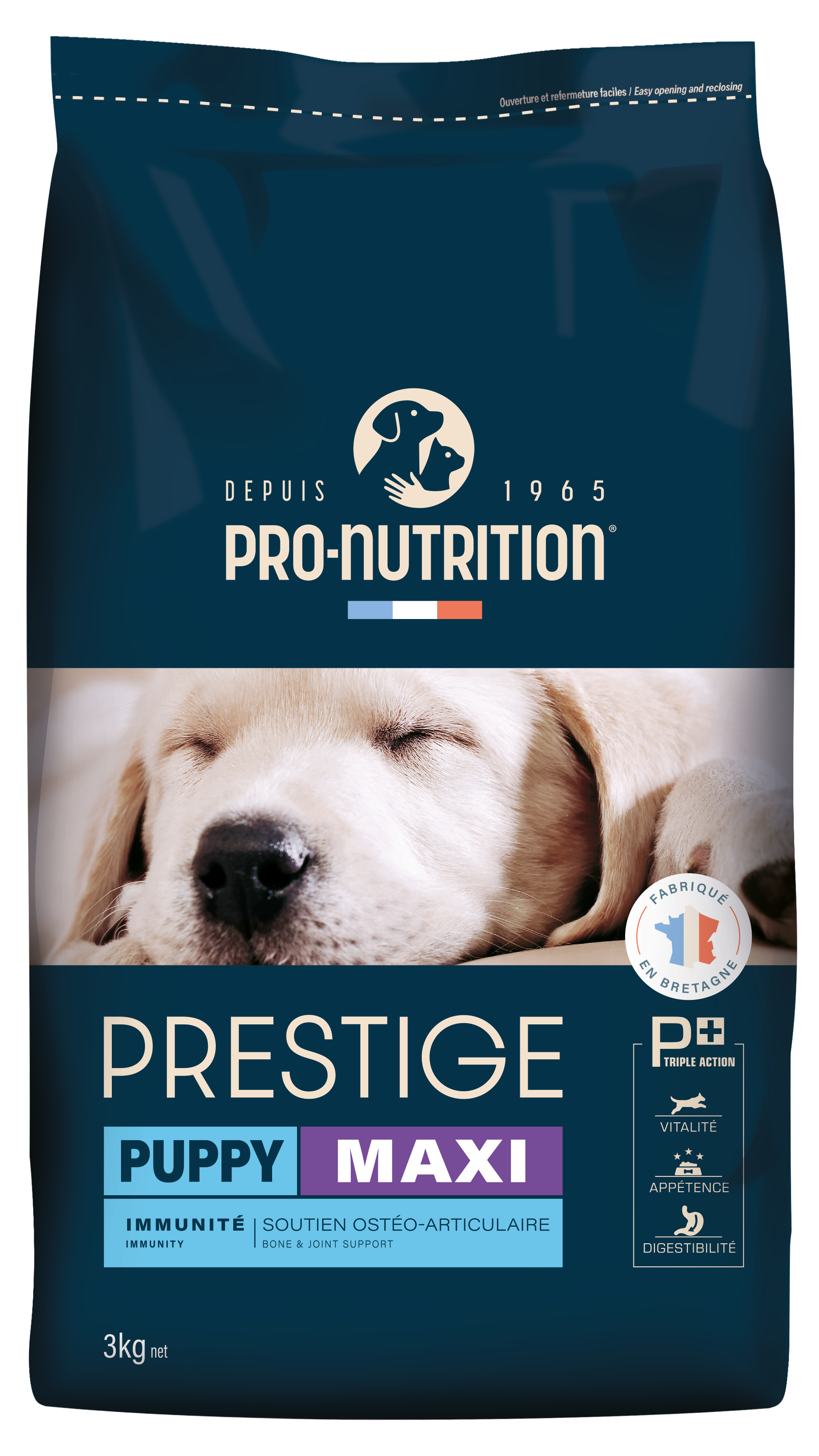 PRESTIGE CHIEN PUPPY MAXI 3KG