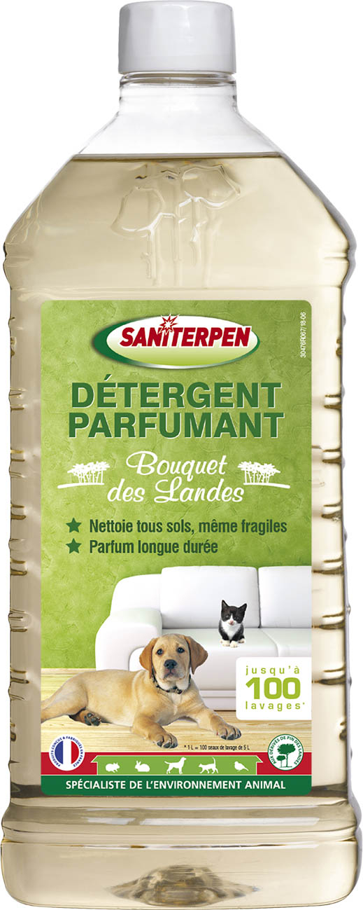 SANITERPEN Détergent Parfumant Bouquet des Landes 1L