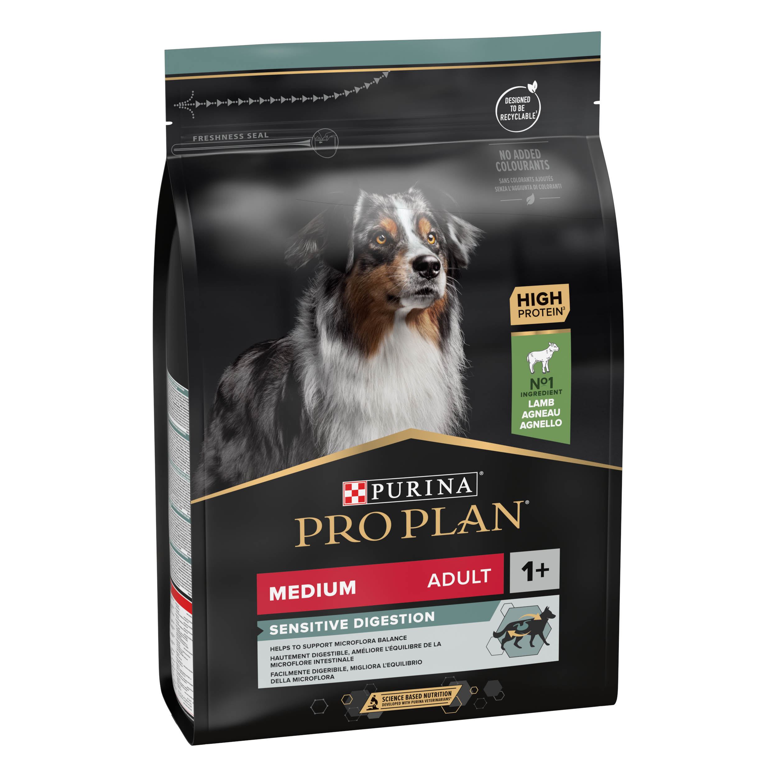 PRO PLAN Chien Medium Adult Sensitive Digestion Agneau 3KG