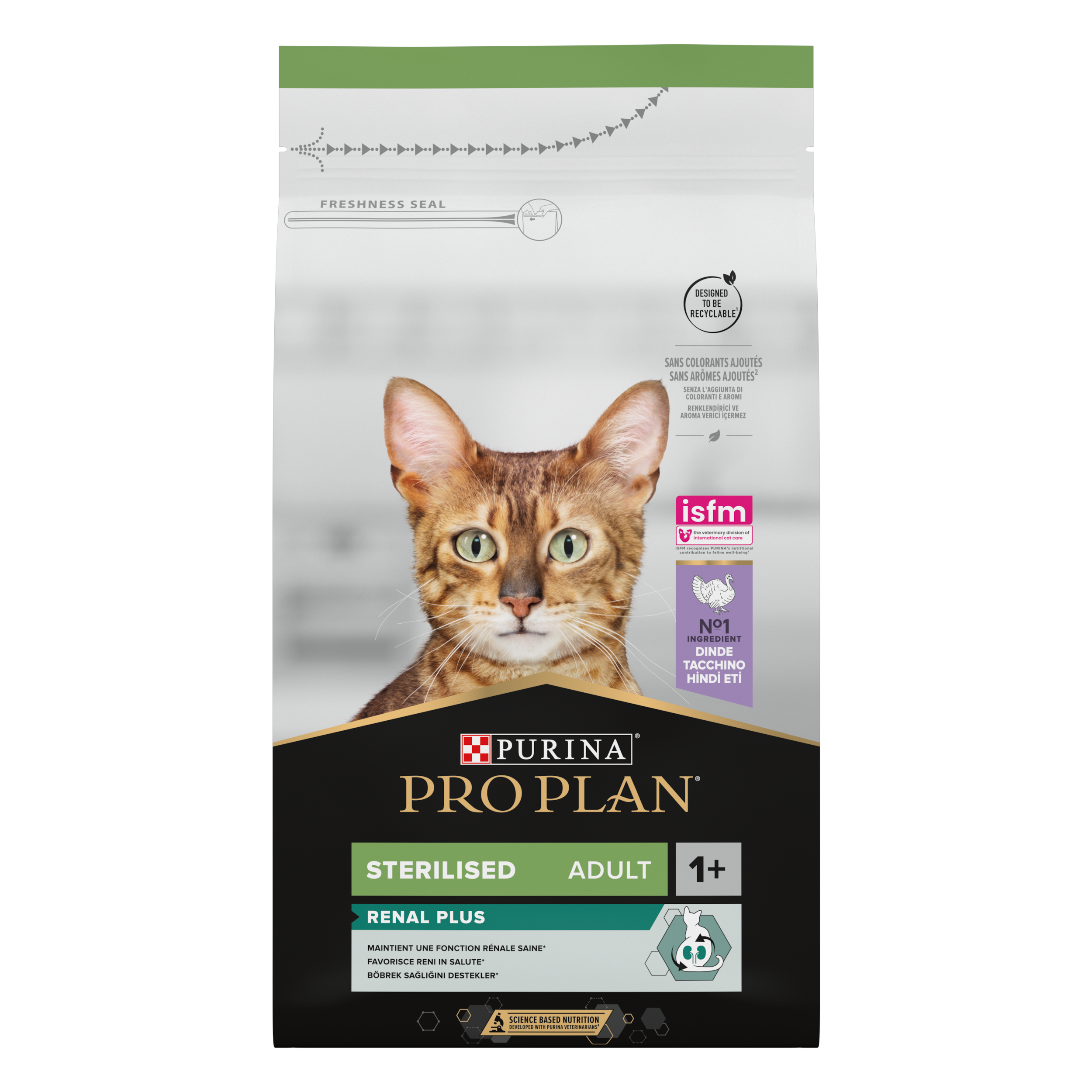 Pro Plan Sterilised Adult RENAL PLUS Dinde 1,5kg