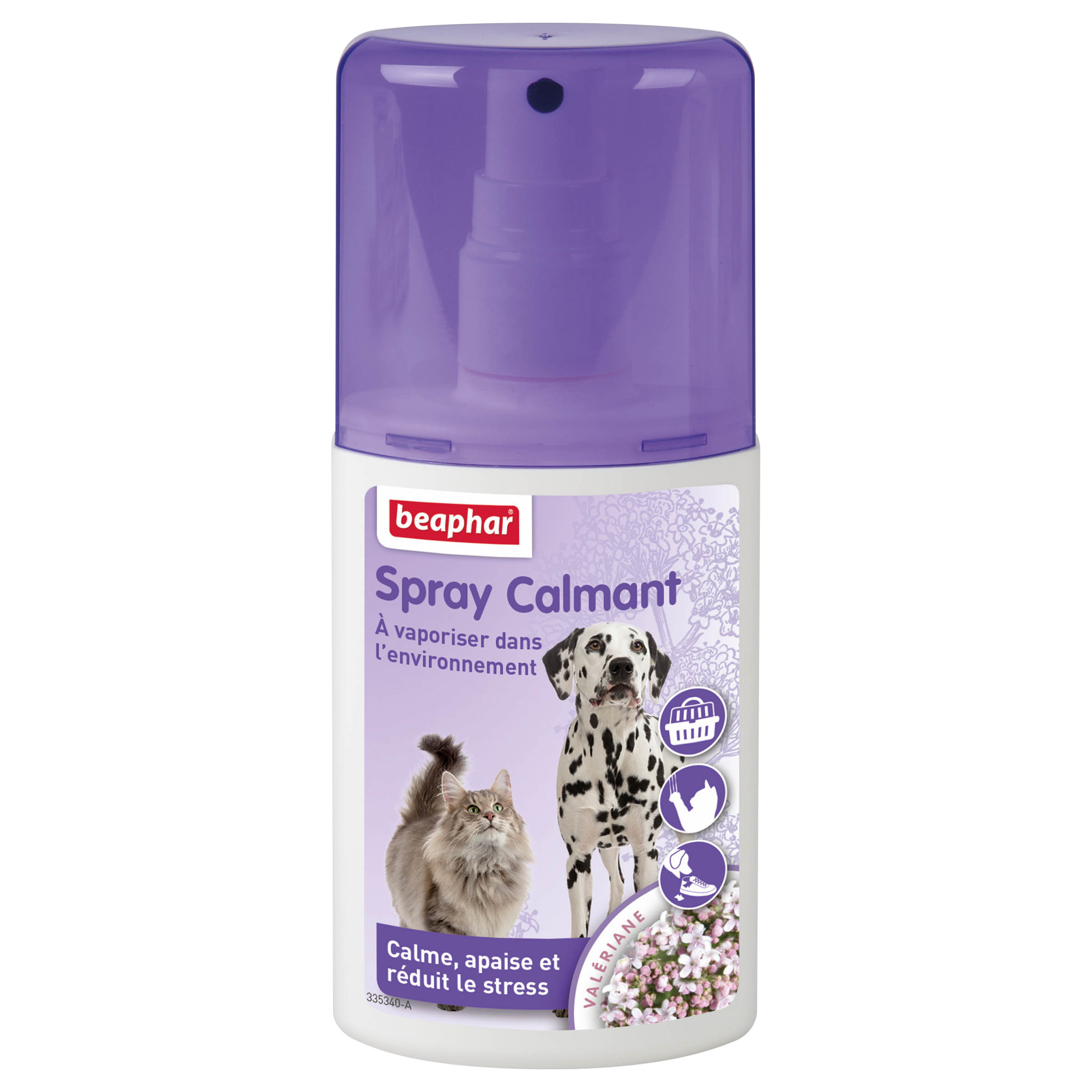 Spray calmant chats et chiens à la valériane - 125ml 