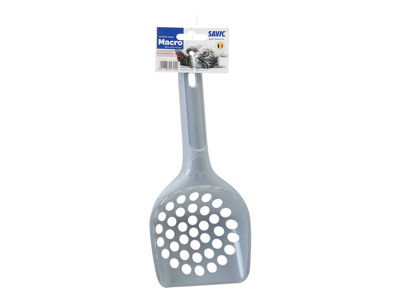 Pelle bac à chat Macro