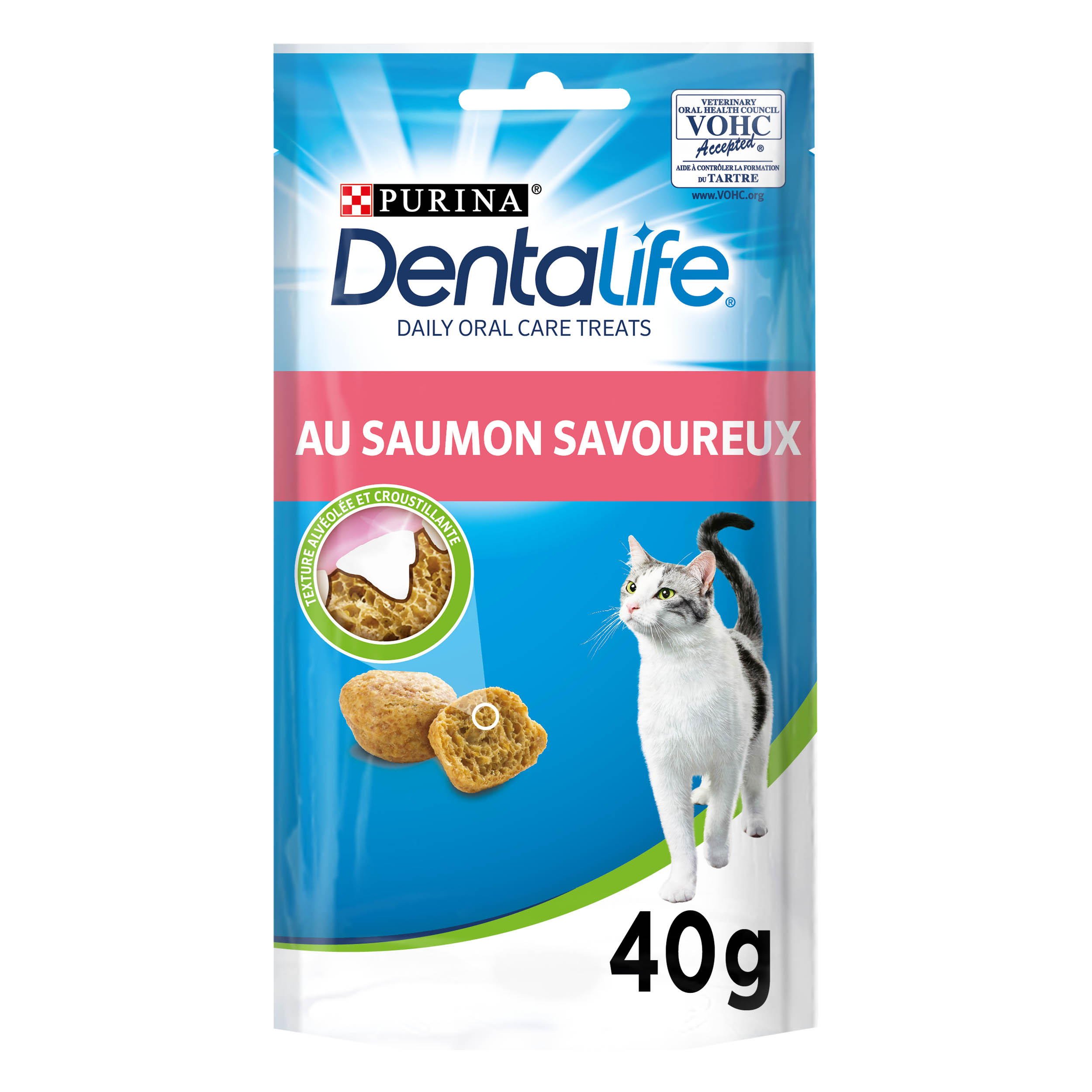 DENTALIFE Chat Friandises Saumon 40g