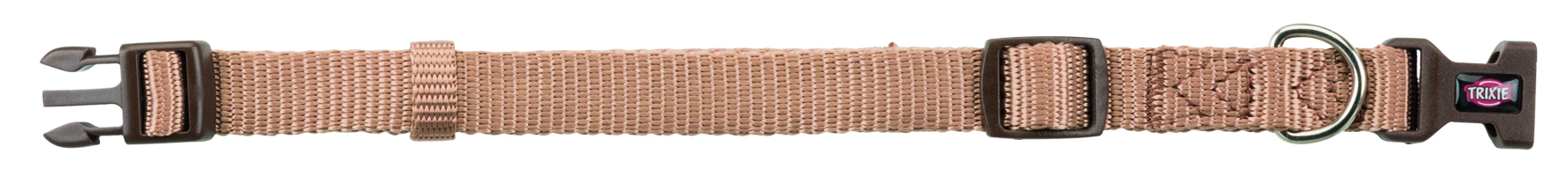 Premium collier, S: 25–40 cm/15 mm, caramel