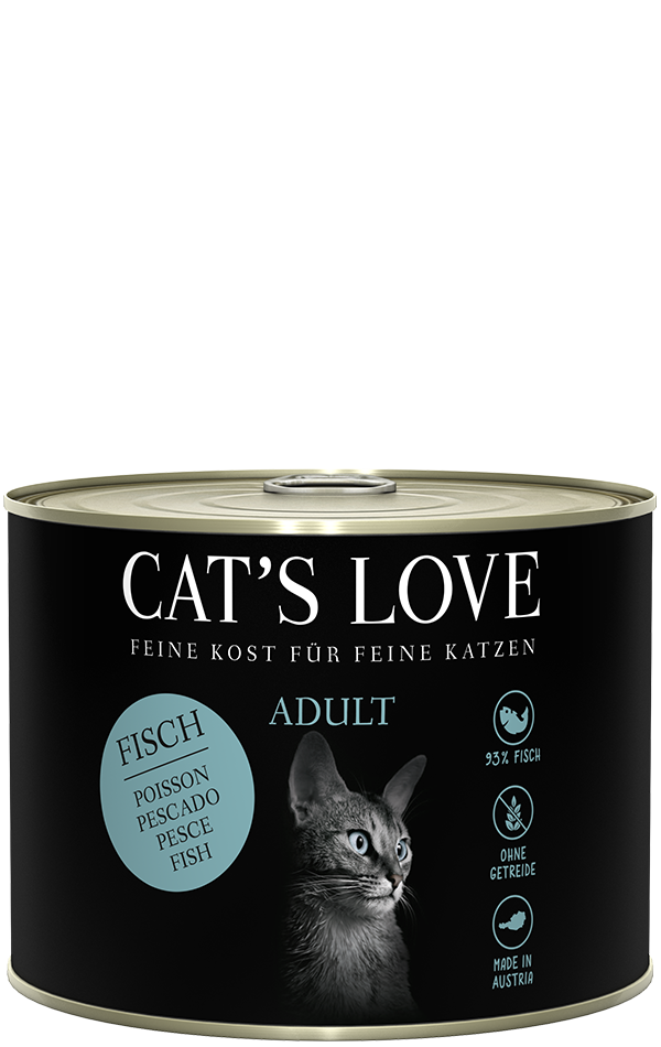 CAT'S LOVE ADULT Poisson Pur 200g