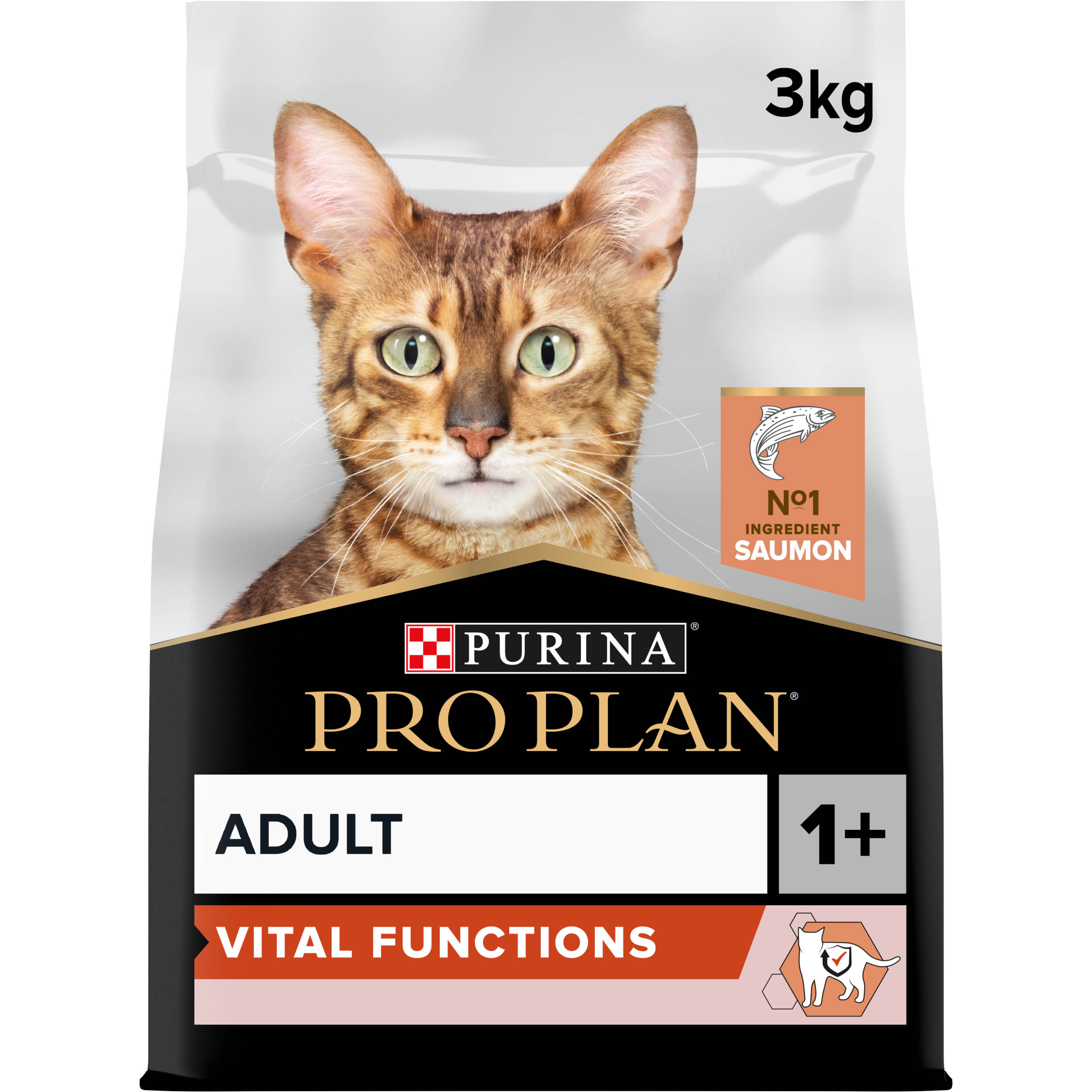 Pro Plan Adult Vital Functions Saumon 3kg