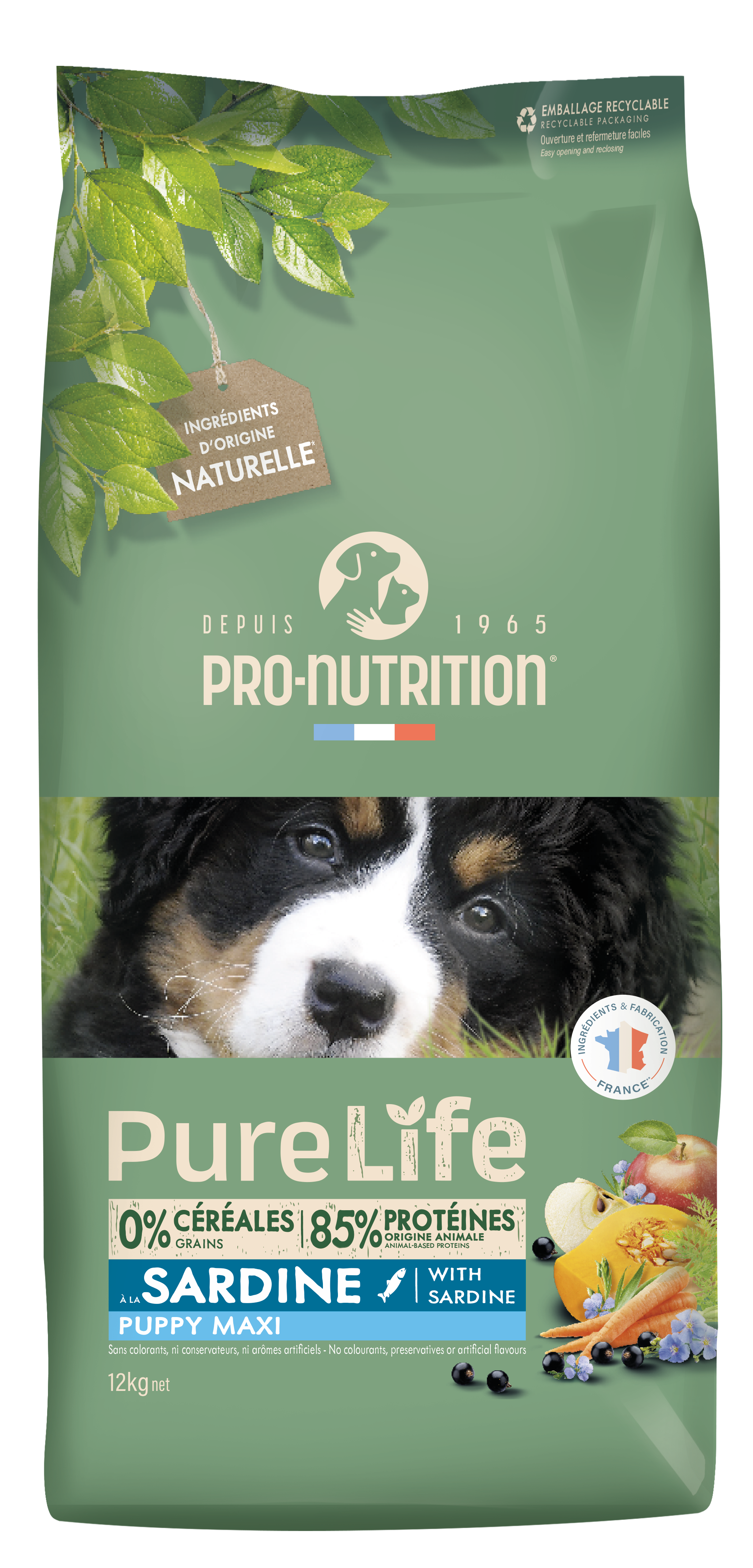 Pure Life chien Puppy Maxi 12kg