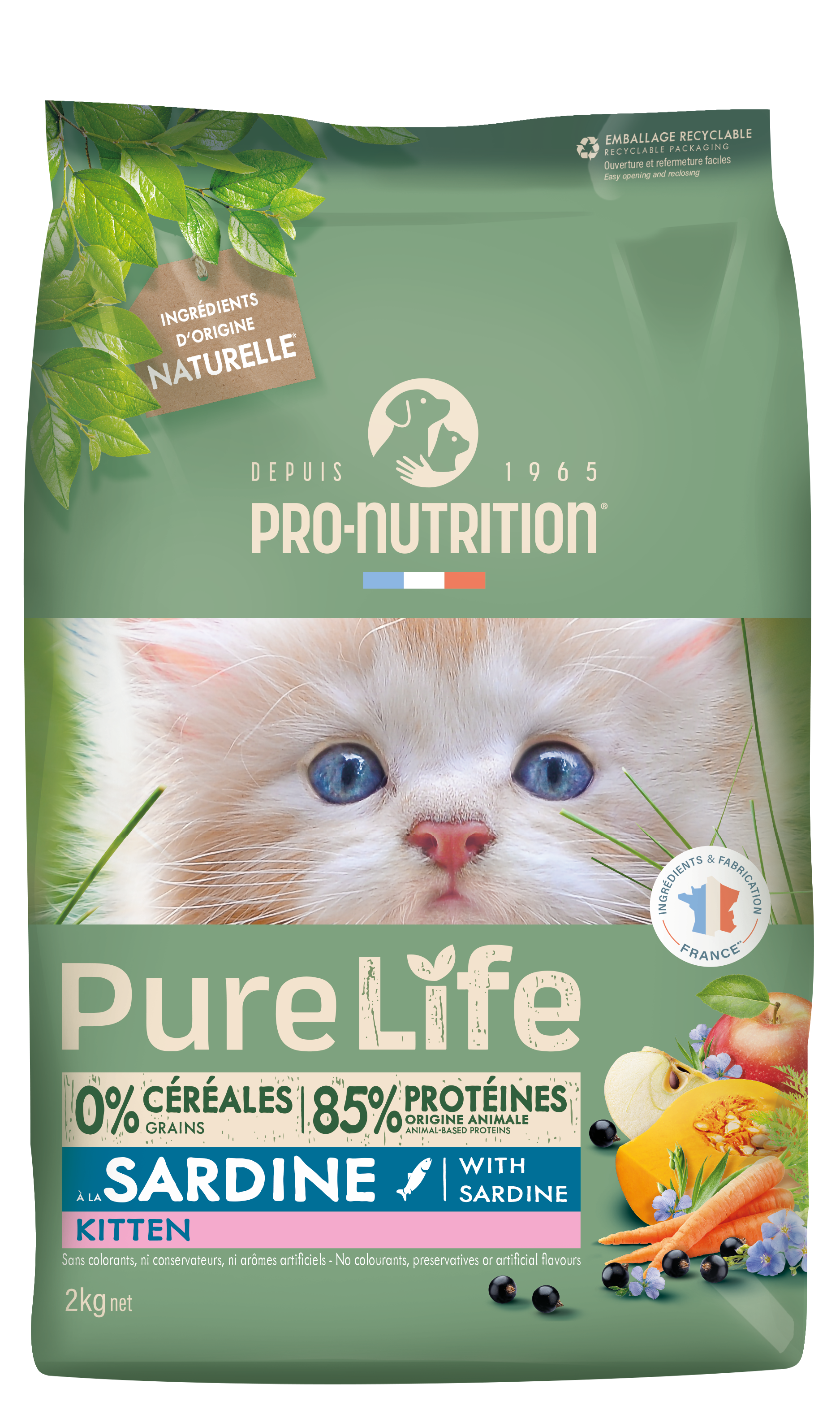 Pure Life chat Kitten 2kg